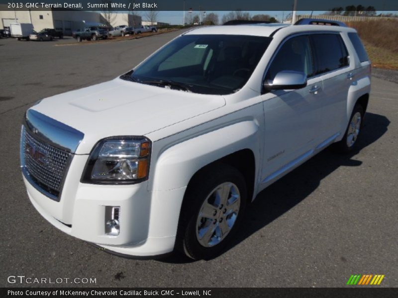Summit White / Jet Black 2013 GMC Terrain Denali