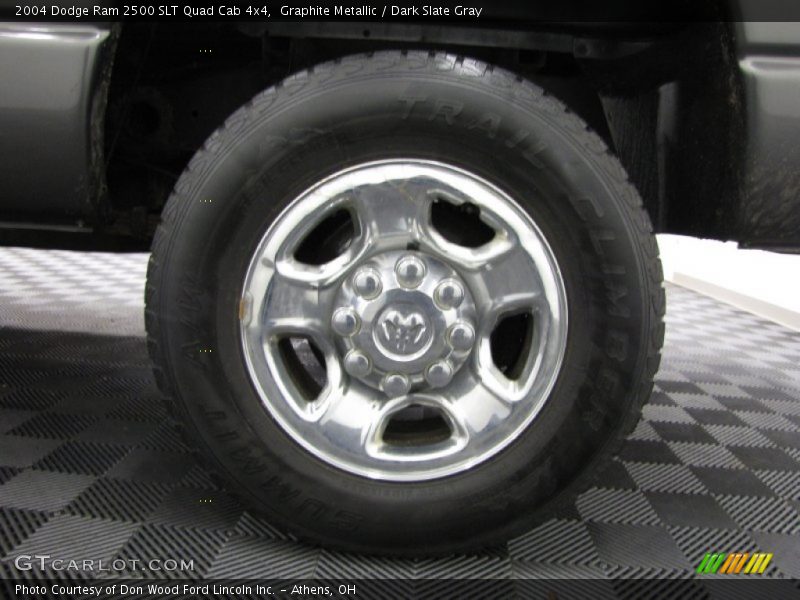 Graphite Metallic / Dark Slate Gray 2004 Dodge Ram 2500 SLT Quad Cab 4x4