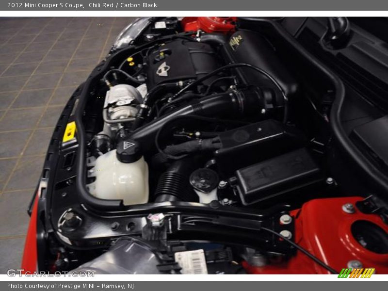Chili Red / Carbon Black 2012 Mini Cooper S Coupe
