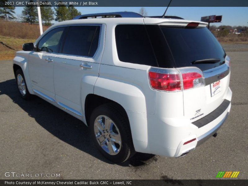 Summit White / Jet Black 2013 GMC Terrain Denali