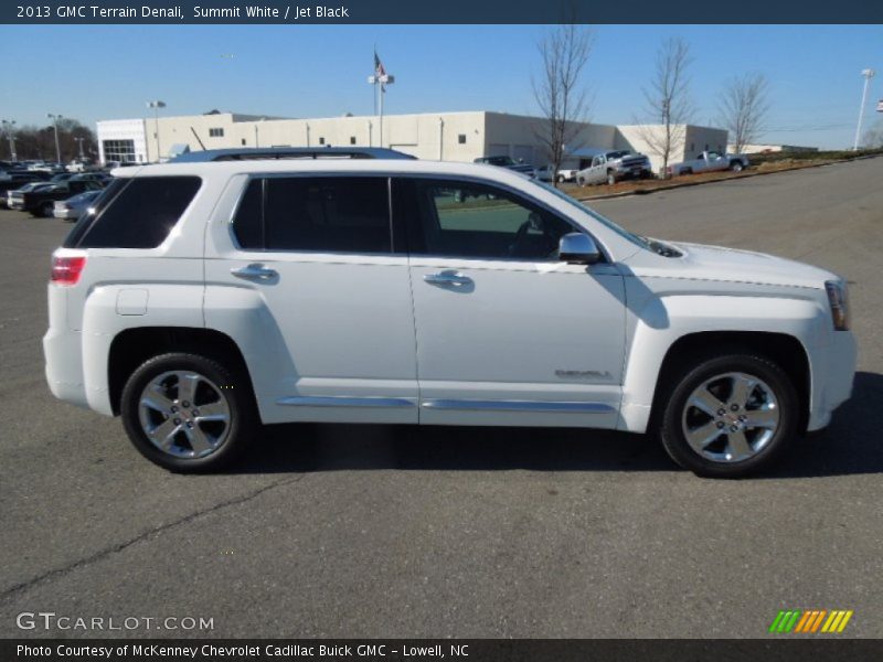 Summit White / Jet Black 2013 GMC Terrain Denali