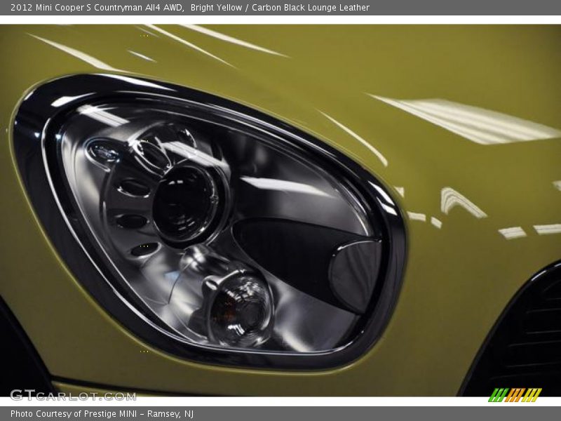Bright Yellow / Carbon Black Lounge Leather 2012 Mini Cooper S Countryman All4 AWD