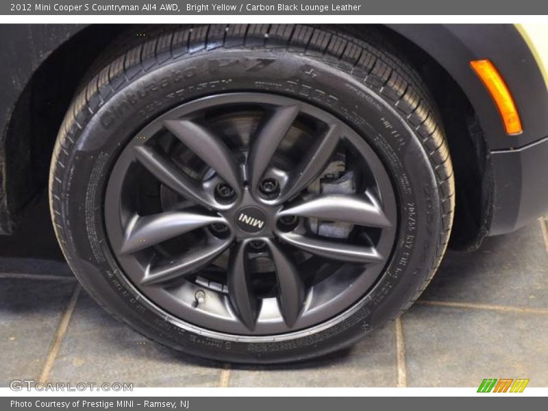Bright Yellow / Carbon Black Lounge Leather 2012 Mini Cooper S Countryman All4 AWD