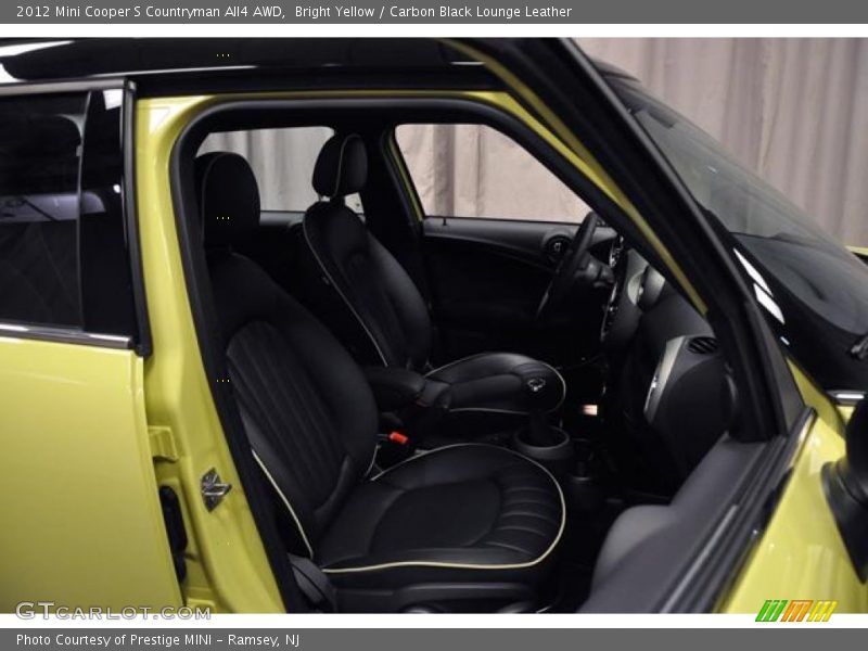 Bright Yellow / Carbon Black Lounge Leather 2012 Mini Cooper S Countryman All4 AWD
