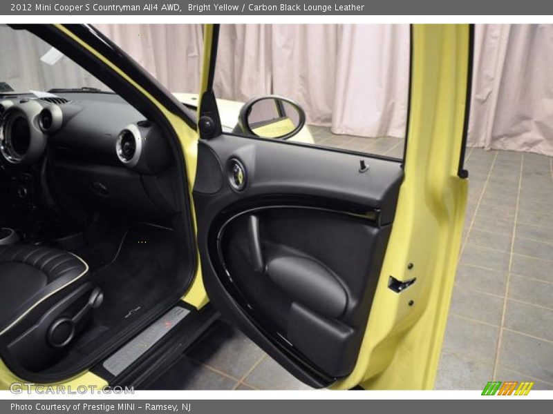 Bright Yellow / Carbon Black Lounge Leather 2012 Mini Cooper S Countryman All4 AWD
