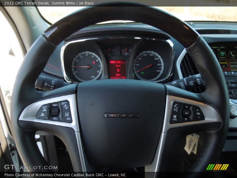 Summit White / Jet Black 2013 GMC Terrain Denali