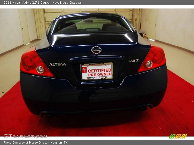Navy Blue / Charcoal 2012 Nissan Altima 2.5 S Coupe