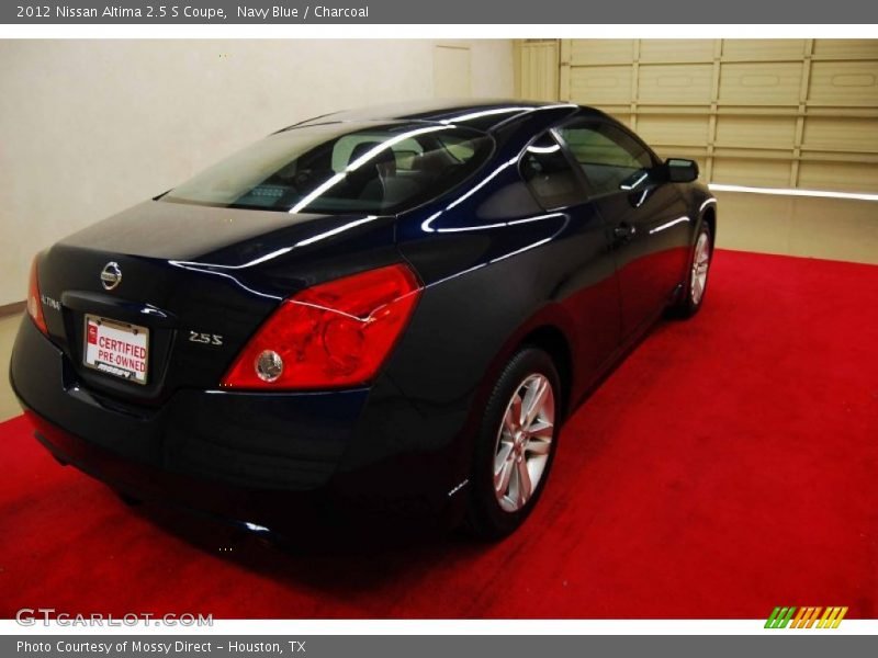 Navy Blue / Charcoal 2012 Nissan Altima 2.5 S Coupe