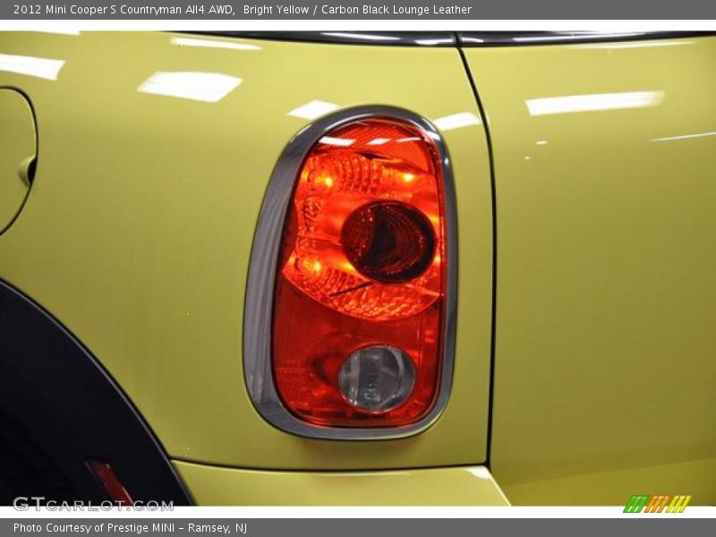 Bright Yellow / Carbon Black Lounge Leather 2012 Mini Cooper S Countryman All4 AWD