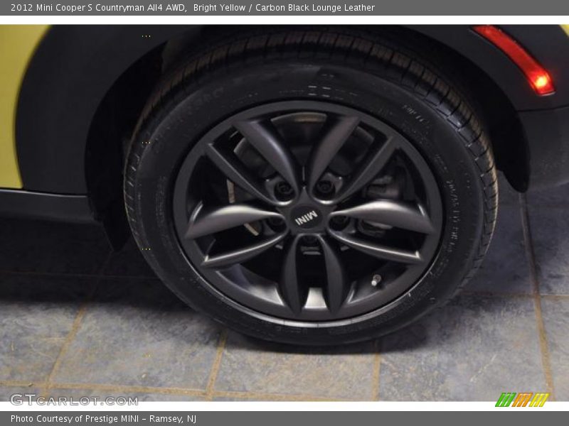 Bright Yellow / Carbon Black Lounge Leather 2012 Mini Cooper S Countryman All4 AWD