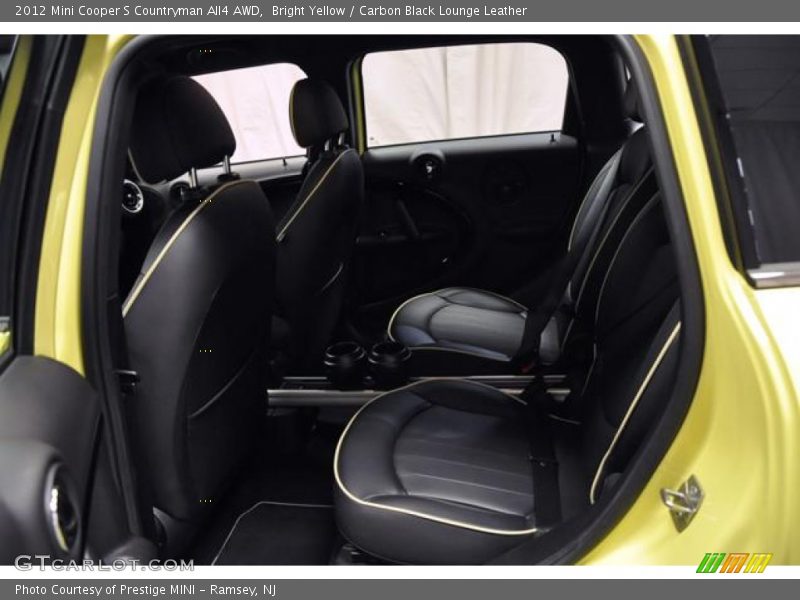 Bright Yellow / Carbon Black Lounge Leather 2012 Mini Cooper S Countryman All4 AWD