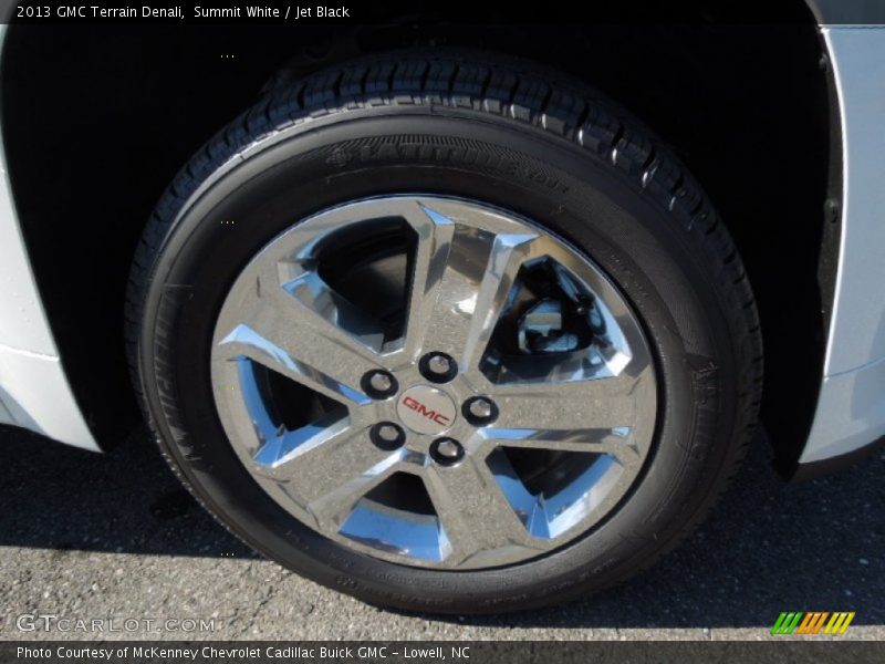 Summit White / Jet Black 2013 GMC Terrain Denali