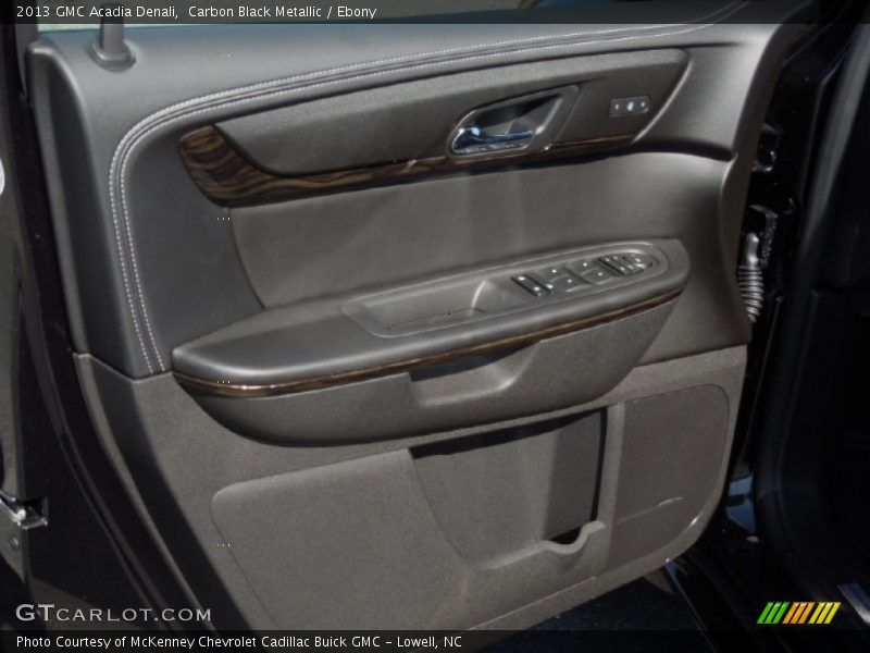 Carbon Black Metallic / Ebony 2013 GMC Acadia Denali