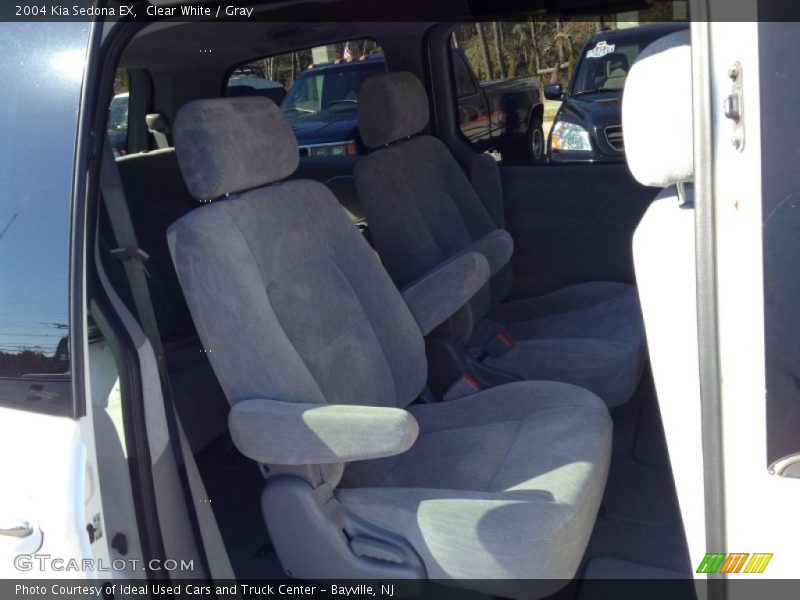 Clear White / Gray 2004 Kia Sedona EX