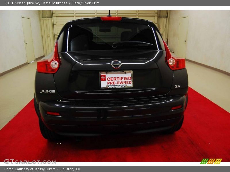 Metallic Bronze / Black/Silver Trim 2011 Nissan Juke SV