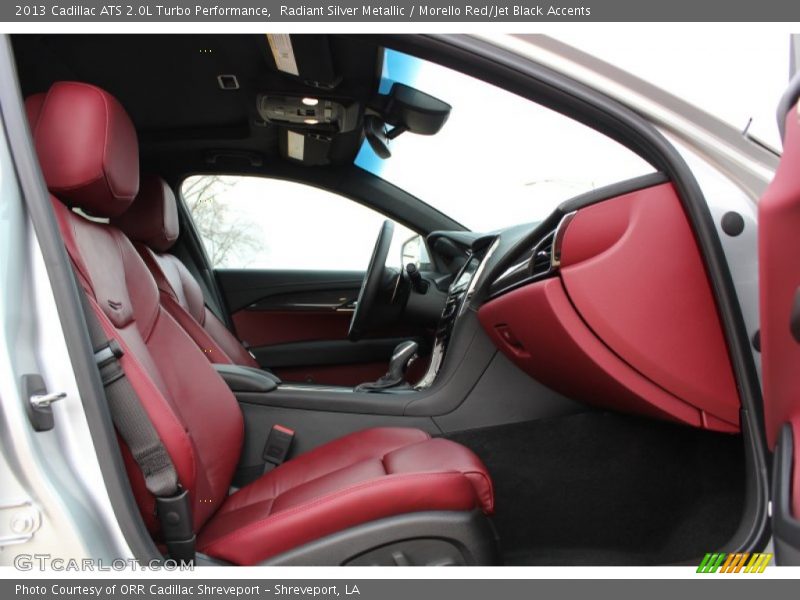  2013 ATS 2.0L Turbo Performance Morello Red/Jet Black Accents Interior