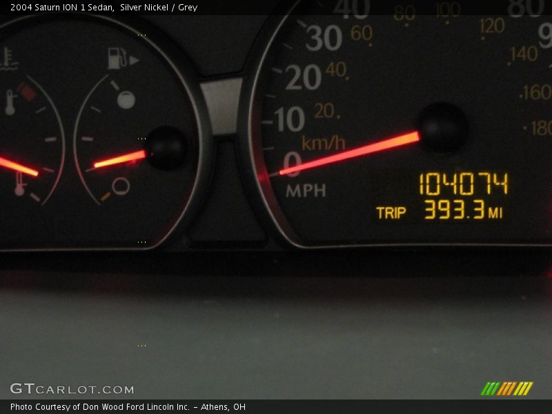 Silver Nickel / Grey 2004 Saturn ION 1 Sedan