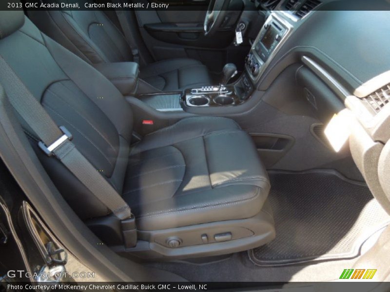 Carbon Black Metallic / Ebony 2013 GMC Acadia Denali