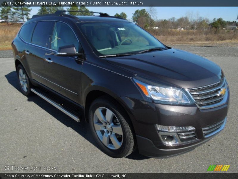 Tungsten Metallic / Dark Titanium/Light Titanium 2013 Chevrolet Traverse LTZ