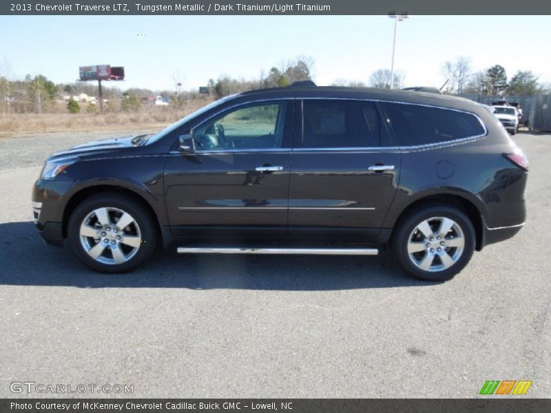 Tungsten Metallic / Dark Titanium/Light Titanium 2013 Chevrolet Traverse LTZ