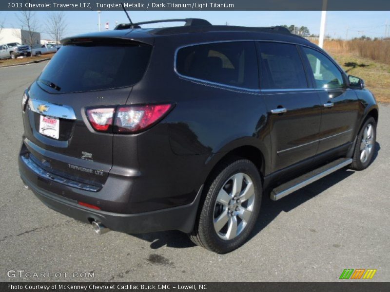 Tungsten Metallic / Dark Titanium/Light Titanium 2013 Chevrolet Traverse LTZ