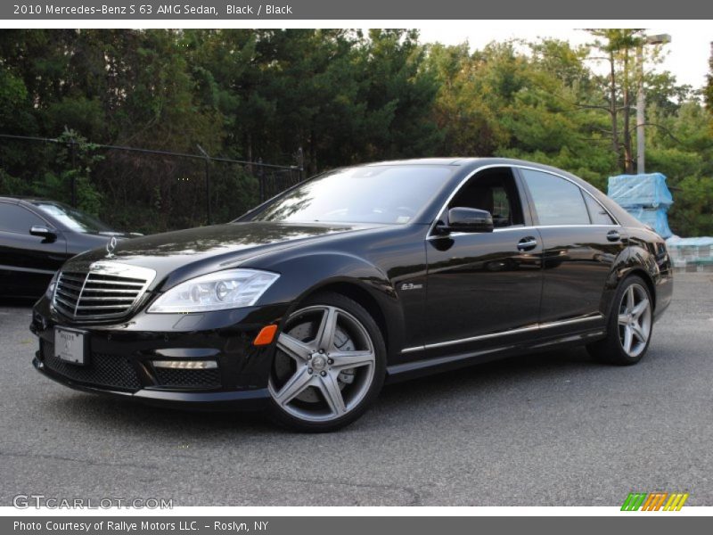 Front 3/4 View of 2010 S 63 AMG Sedan