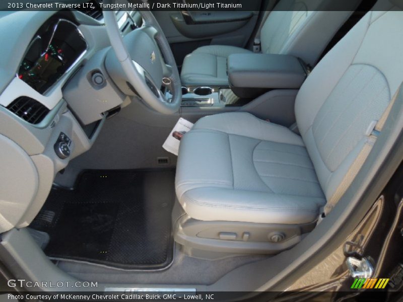  2013 Traverse LTZ Dark Titanium/Light Titanium Interior