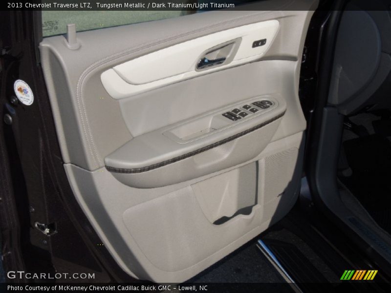 Tungsten Metallic / Dark Titanium/Light Titanium 2013 Chevrolet Traverse LTZ