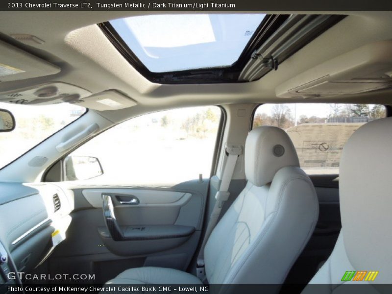 Tungsten Metallic / Dark Titanium/Light Titanium 2013 Chevrolet Traverse LTZ