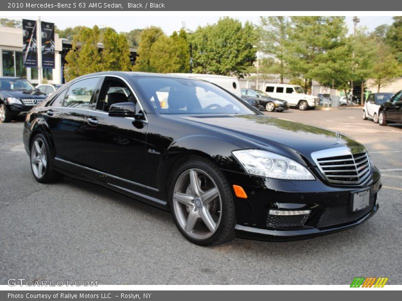 Front 3/4 View of 2010 S 63 AMG Sedan