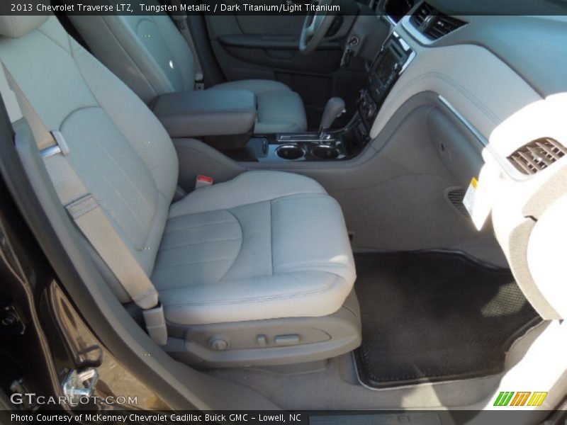 Front Seat of 2013 Traverse LTZ