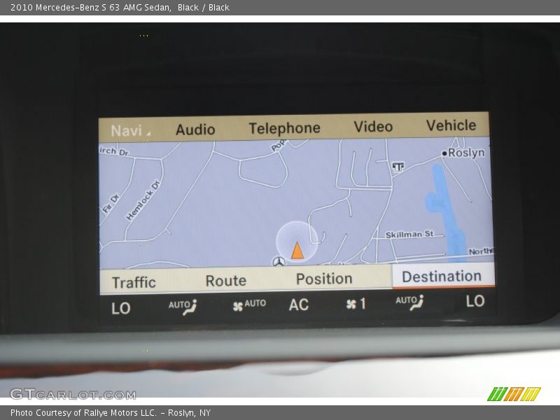 Navigation of 2010 S 63 AMG Sedan