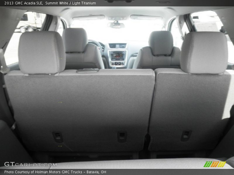 Summit White / Light Titanium 2013 GMC Acadia SLE
