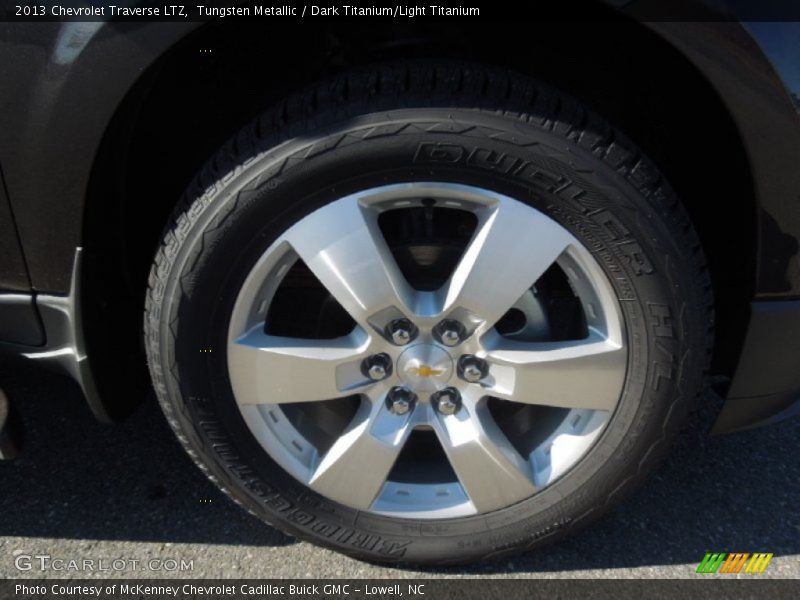 Tungsten Metallic / Dark Titanium/Light Titanium 2013 Chevrolet Traverse LTZ
