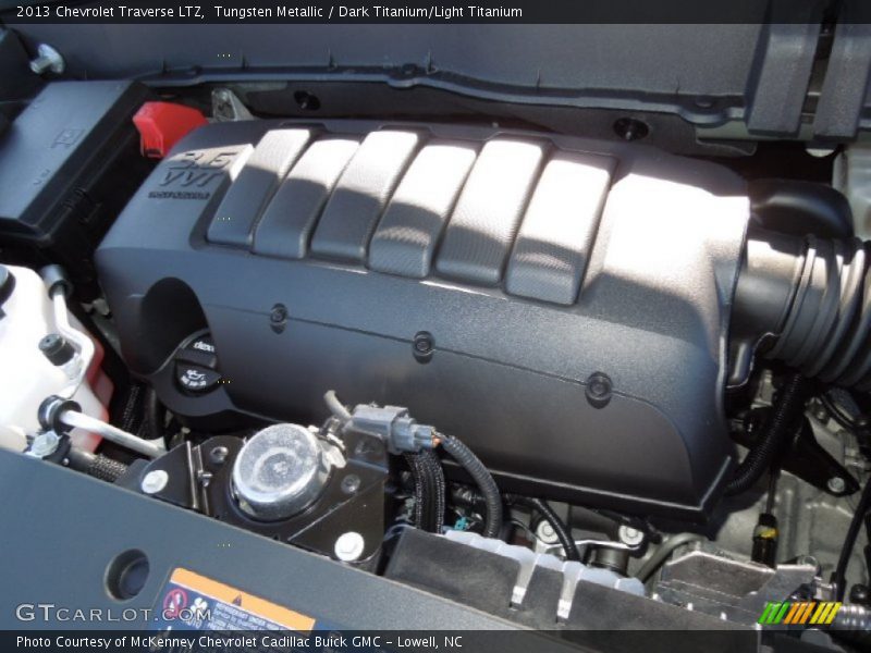Tungsten Metallic / Dark Titanium/Light Titanium 2013 Chevrolet Traverse LTZ