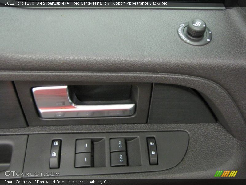 Red Candy Metallic / FX Sport Appearance Black/Red 2012 Ford F150 FX4 SuperCab 4x4