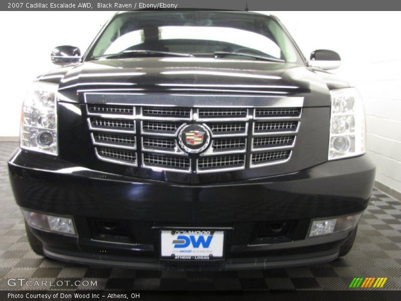 Black Raven / Ebony/Ebony 2007 Cadillac Escalade AWD