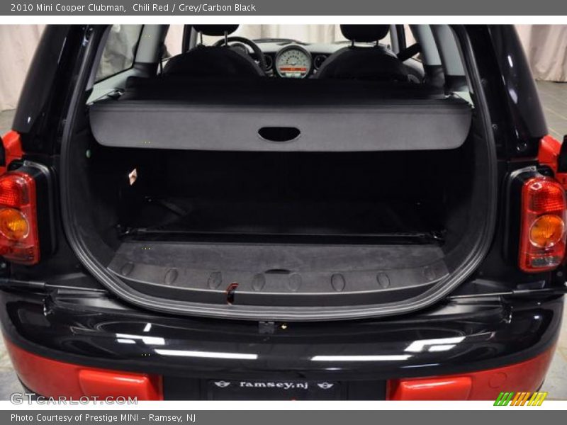 Chili Red / Grey/Carbon Black 2010 Mini Cooper Clubman
