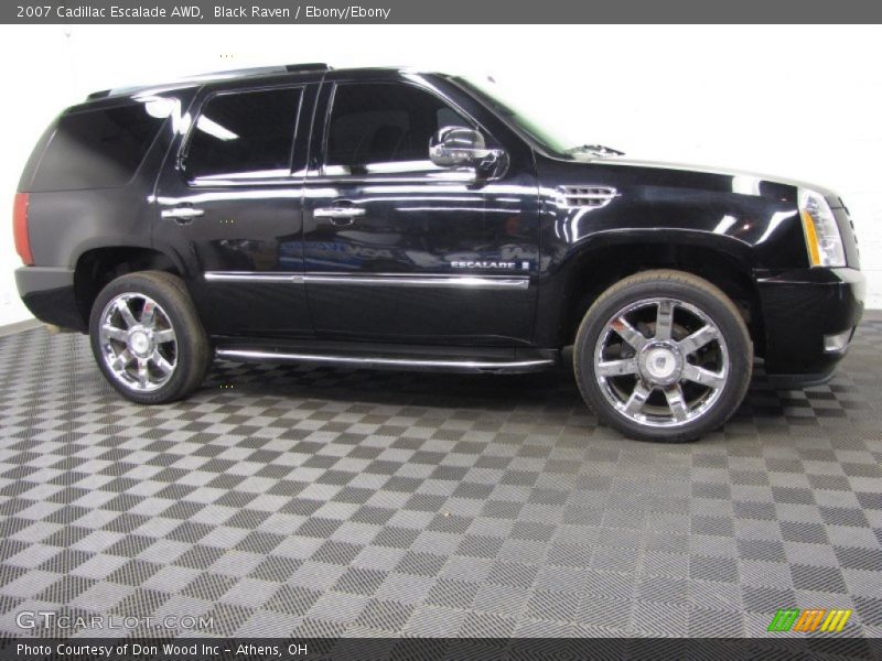 Black Raven / Ebony/Ebony 2007 Cadillac Escalade AWD
