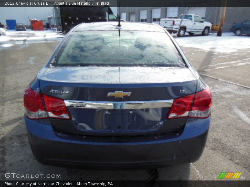 Atlantis Blue Metallic / Jet Black 2013 Chevrolet Cruze LT