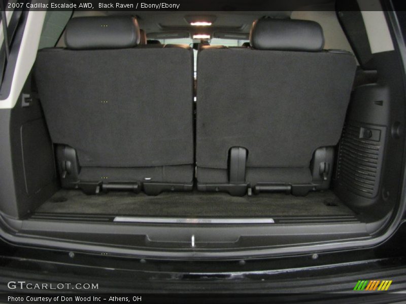 Black Raven / Ebony/Ebony 2007 Cadillac Escalade AWD