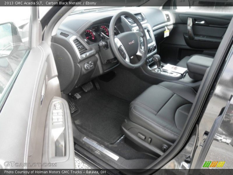  2013 Acadia SLT Ebony Interior