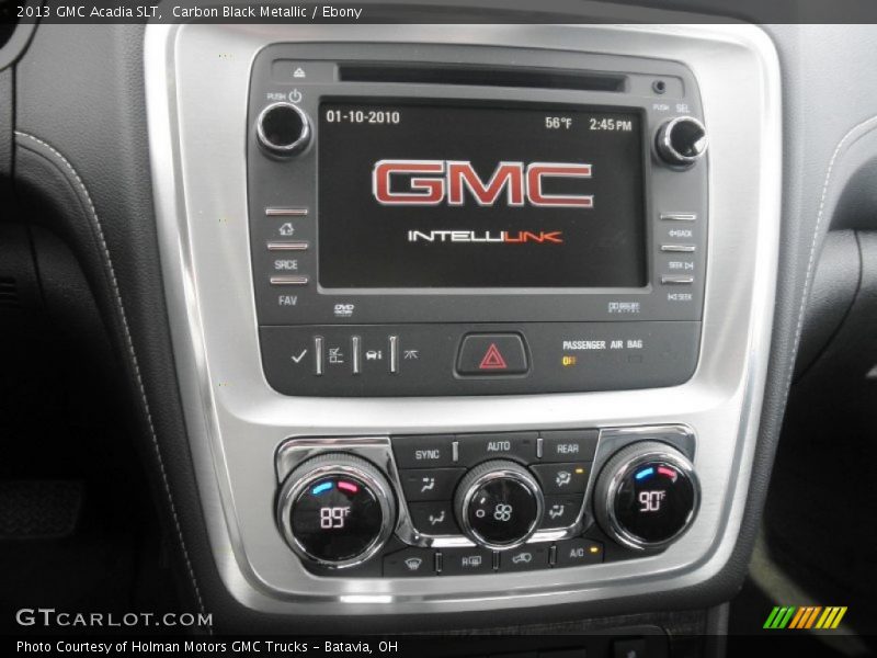 Controls of 2013 Acadia SLT