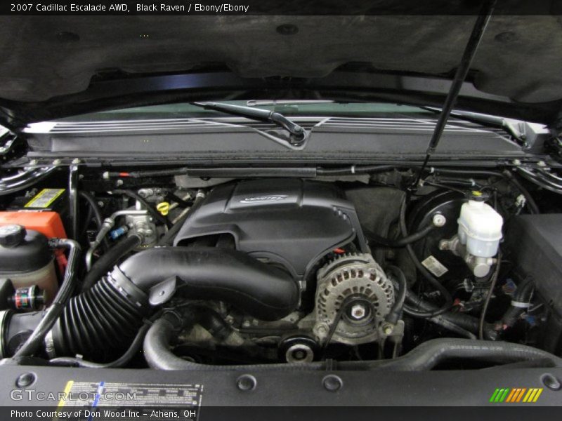 Black Raven / Ebony/Ebony 2007 Cadillac Escalade AWD