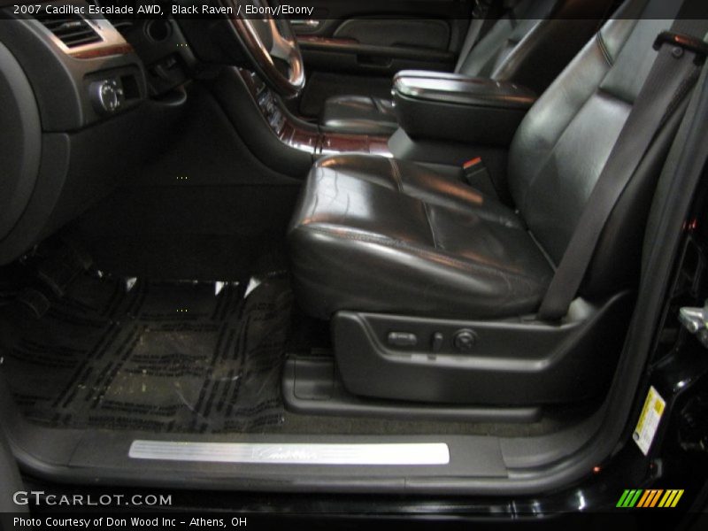 Black Raven / Ebony/Ebony 2007 Cadillac Escalade AWD