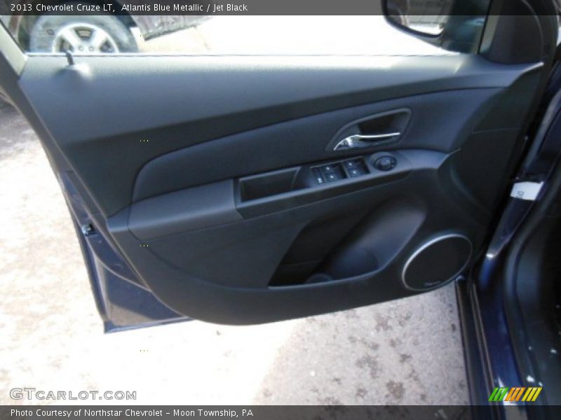 Atlantis Blue Metallic / Jet Black 2013 Chevrolet Cruze LT