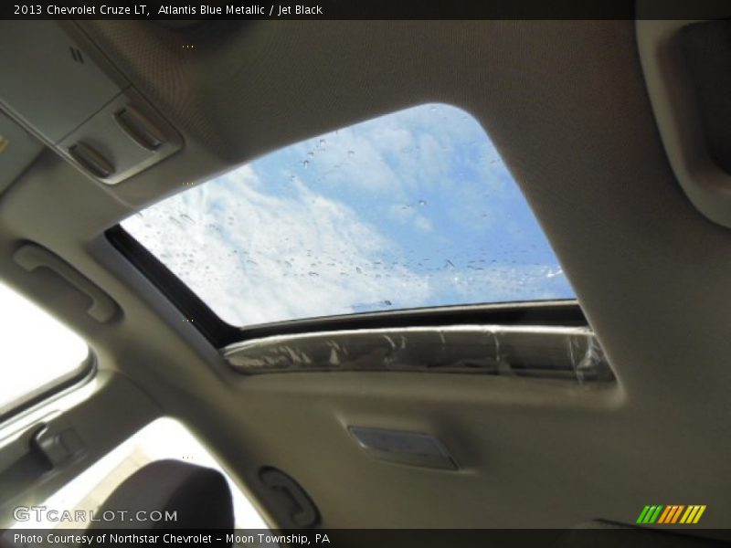 Atlantis Blue Metallic / Jet Black 2013 Chevrolet Cruze LT