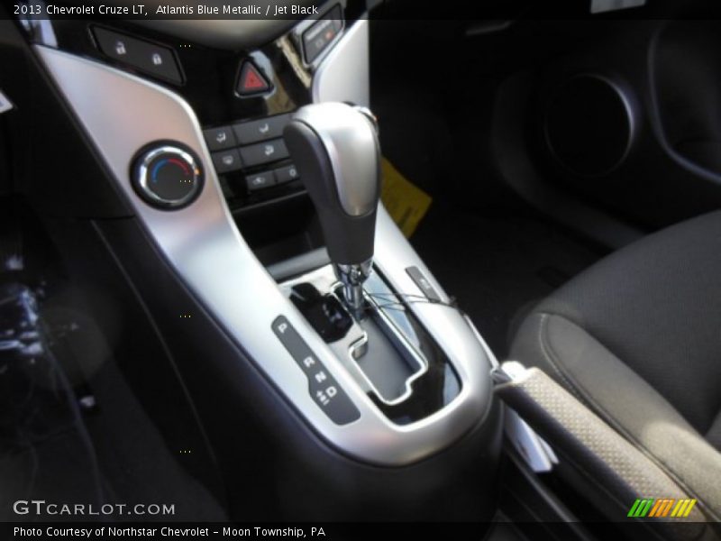 Atlantis Blue Metallic / Jet Black 2013 Chevrolet Cruze LT