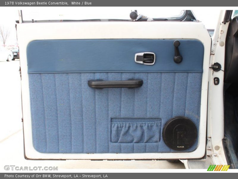 Door Panel of 1978 Beetle Convertible