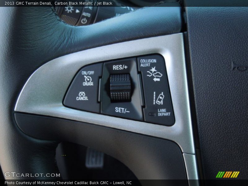 Carbon Black Metallic / Jet Black 2013 GMC Terrain Denali